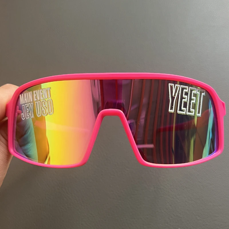 Jey Uso YEET Sport-Sonnenbrille für Erwachsene, Bloodline Wrestling, Fan-Ausrüstung, seltene Farben, sportliche Sonnenbrille für Männer und Frauen – Detail 3