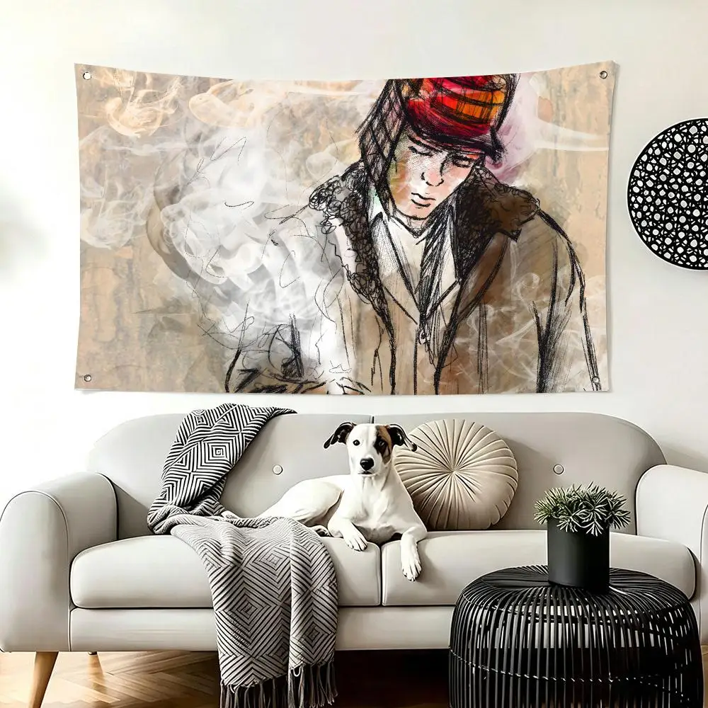 Teen Rebel Holden Caulfield Flags  For Living Room Home Dorm Decor Wall Outdoor Camping Party Banner Gifts