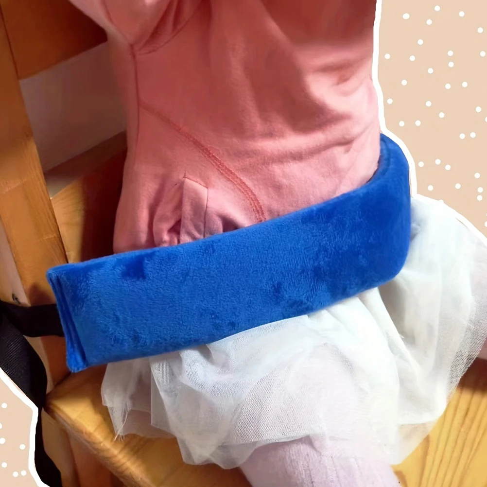 

1pcs Baby Dining Belt High Chair Strap Portable Adjustable Safety Harness for Toddler Infant Blue Baby Travel Seats