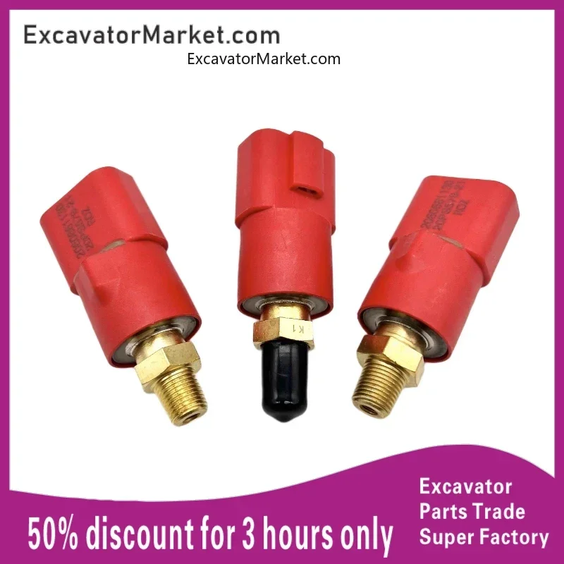 

Excavator Spare Excavator accessories Komatsu PC60/120/200/220/240/360-7 distribution valve pressure switch sensor