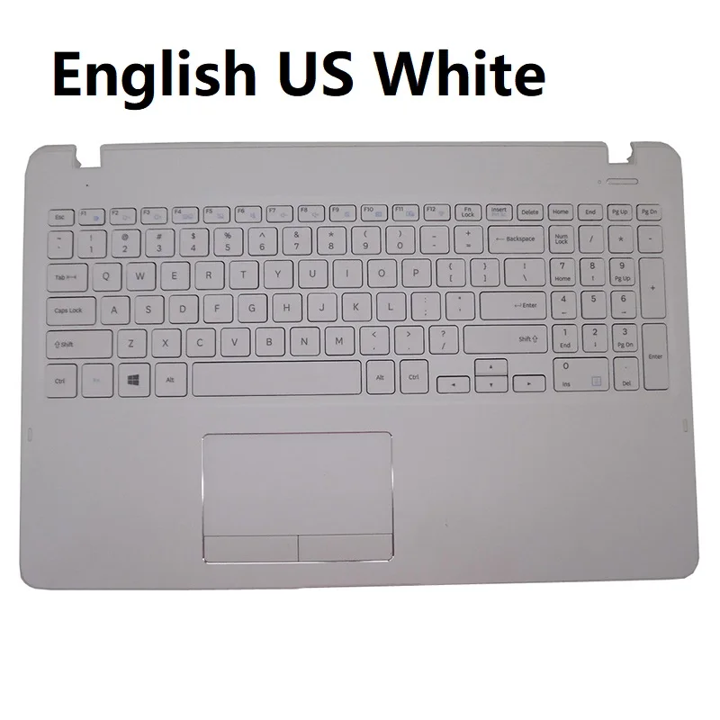 US KR Laptop PalmRest&keyboard For Samsung NP500R5M 500R5M With Touchpad Speaker New