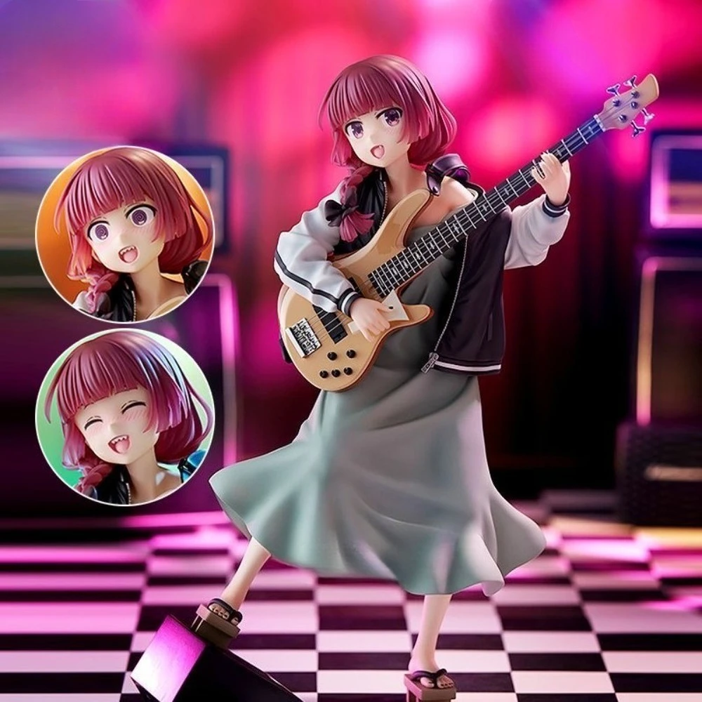 Figura de Anime Bocchi The Rock de 8.27in/21cm, Figuras de Acción Sick Hack, Estatua de PVC, Modelo Coleccionable, Juguetes, Regalos