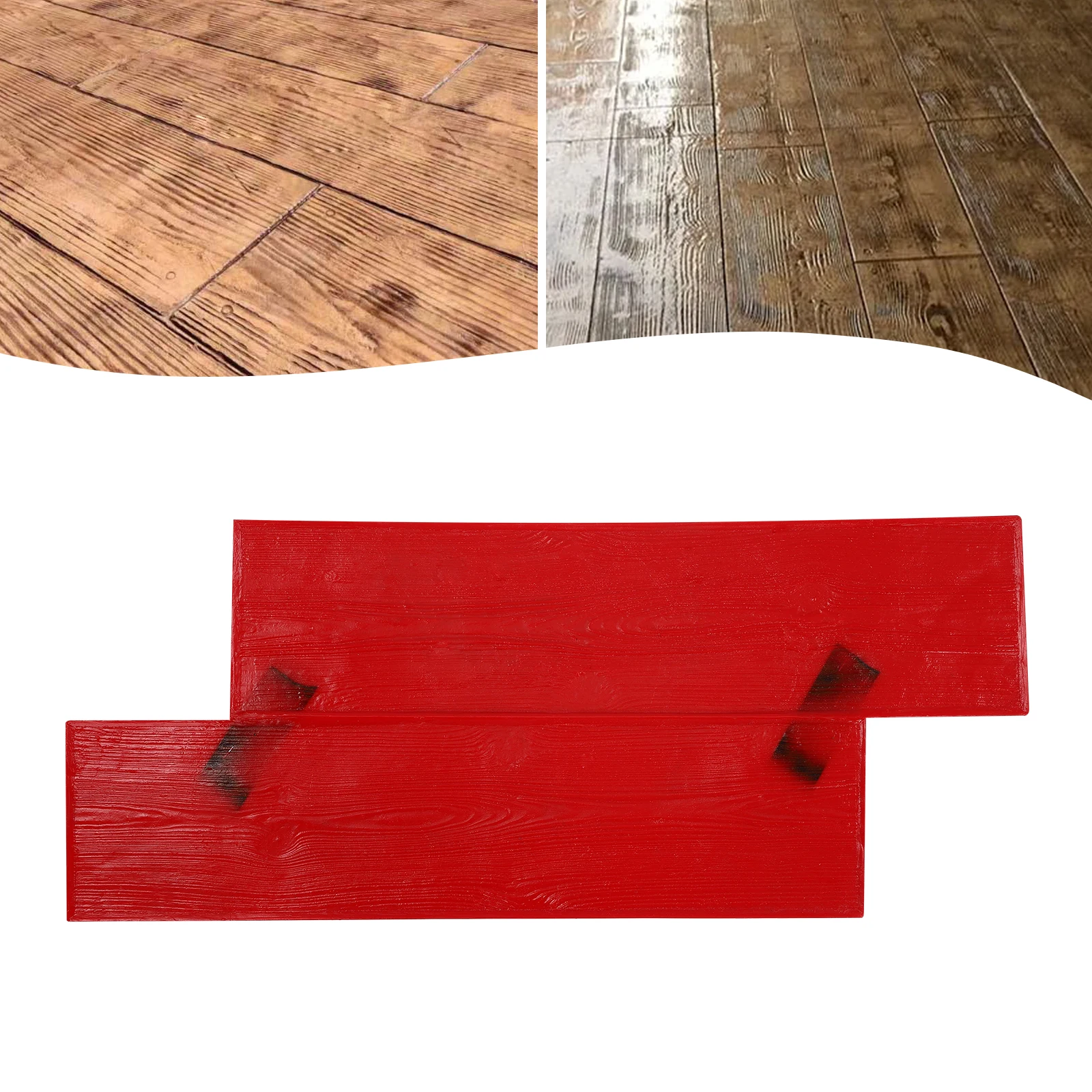 ختم الخرسانة اليدوي 72*30*1.5 سنتيمتر الاسمنت الخرساني جدار الكلمة حصيرة ضغط الخرسانة ختم حصيرة