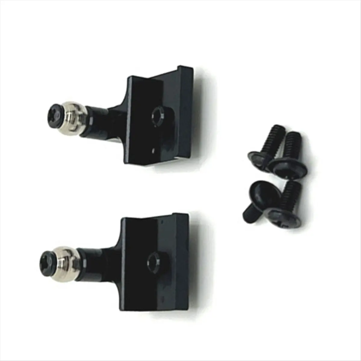 

A71Z Обновление радиоуправляемого автомобиля Комплект кронштейнов передней и задней подвески для 1/16 C64 Детали для обновления радиоуправляемого автомобиля Черный