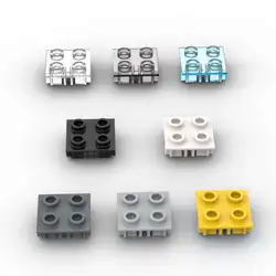 MOC 10PCS 6134 Hinge 2x2 Top Plate  Building Blocks Board Panel Bricks Particle Puzzle Idea DIY Toys Children Birthday Kid Gifts