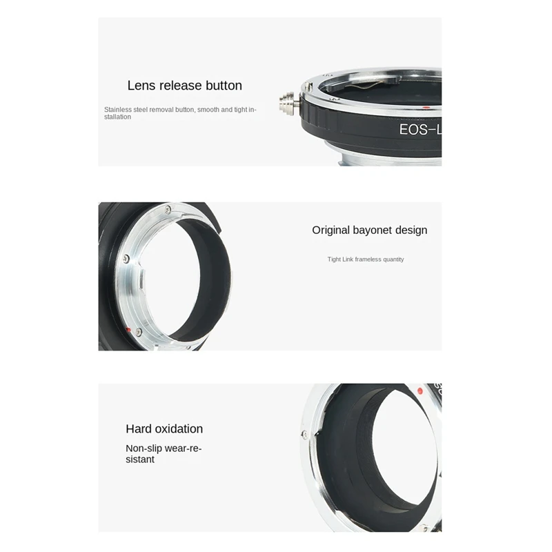 EOS-LM Lens Adapter Ring For Canon EF Lens To Leica LEICA M Body