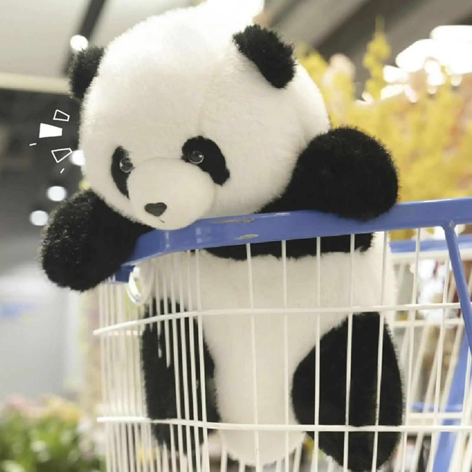 

Плюшевая кукла-панда, очаровательная плюшевая игрушка-панды для столешницы, мягкая эмоциональная успокаивающая кукла-компаньон, милая мягкая кукла-животное для женщин и мужчин