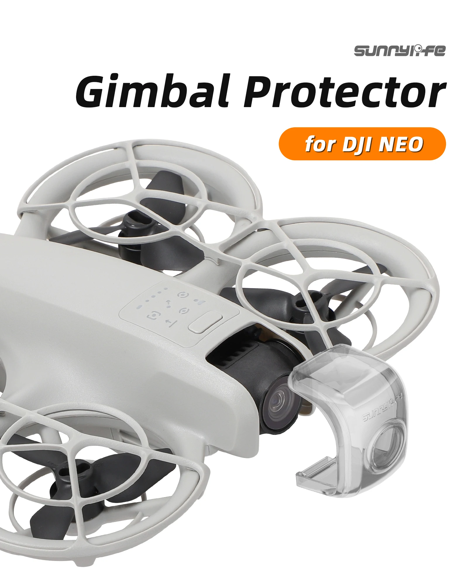 For DJI NEO Lens Protective Cover Gimbal Camera Protective Cover Transparent Cover Drop-proof Accessories