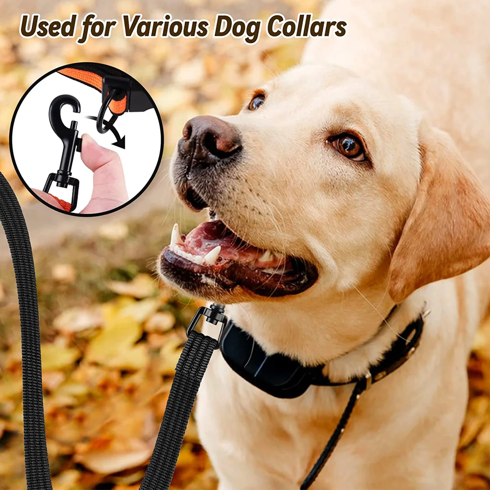 Long Nylon Pet Dog Leash For Small Big Dogs Outdoor Hiking Puppy Lead Rope Durable Labrodor Traction Belt 4.5/ 9/ 15FT Dog Leash