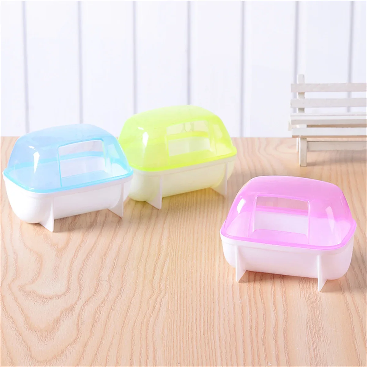 1pc Pet Hamster box Bath Sand Room House Bathroom Cage Box For Hamster Mouse Toilet For Small Animal Pets Supplies