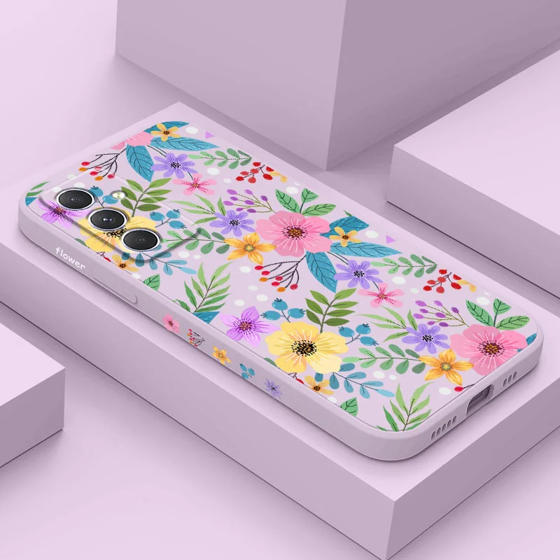 

Flower House Case For Samsung A54 A34 A24 A14 A04 A04E A73 A53 A33 A23 A13 A03 A72 A52 A52S A32 A22 A12 A71 A51 A21 S 4G 5G