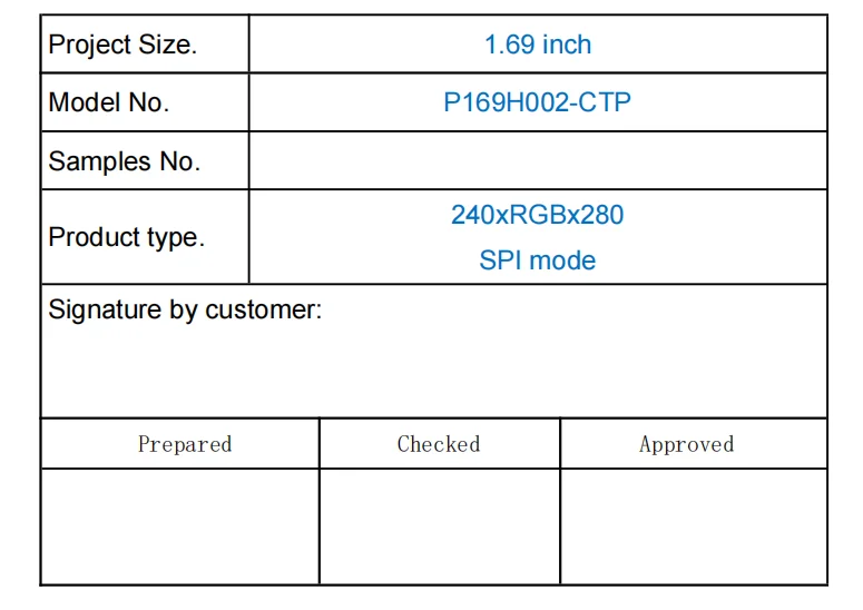 1,69 Zoll kapazitiver Touchscreen Full View SPI-Schnittstelle ST7789V Treiber LCD-Display – Detail 3