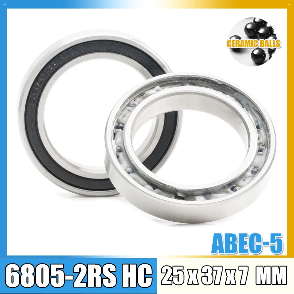 

Гибридный керамический шарикоподшипник ABEC-5 6800RS 6801RS 6802RS 6803RS 6900RS 6901RS 6902RS 6903RS для передней и задней ступицы велосипеда