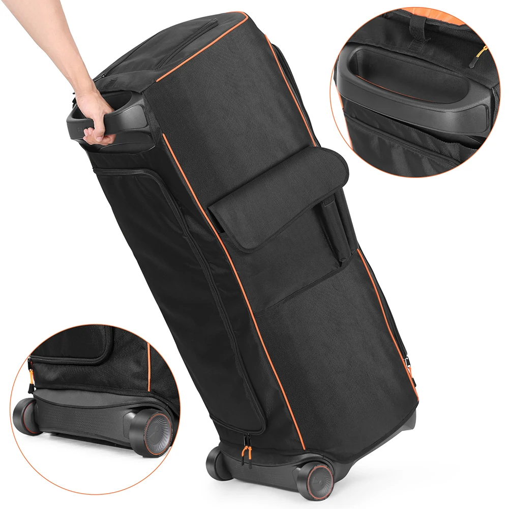 Dust Cover Case Waterproof Speaker Case Slip Sleeve with Side Storage Pocket Multifunction Bag for JBL Partybox Ultimate Speaker