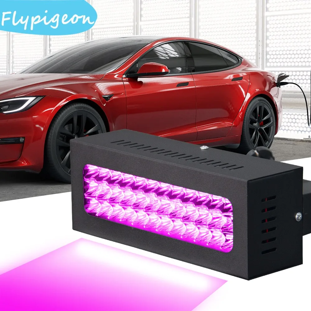 1500W 395nm Portable UV LED lamp Detection car paint curing sheet metal gray flaw detection Ultraviolet UV glue Curing Lamp