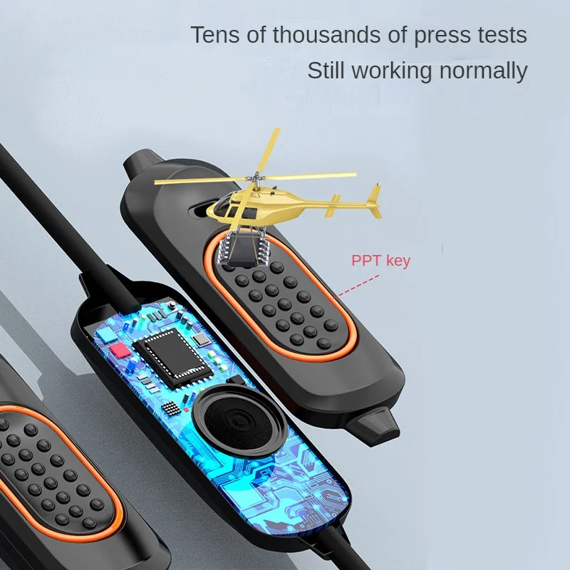 2 PinSilicone material Walkie-Talkie Headset Wired Two Way Ham Radio Earpiece Earphone For Baofeng BF-888S UV5R Walkie Talkieg