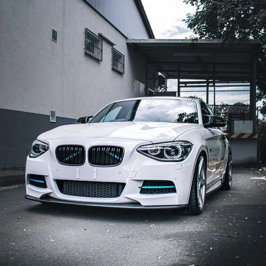

For BMW 1 Series F20 F21 2012-2014 M Sport Front Bumper Lip Splitter