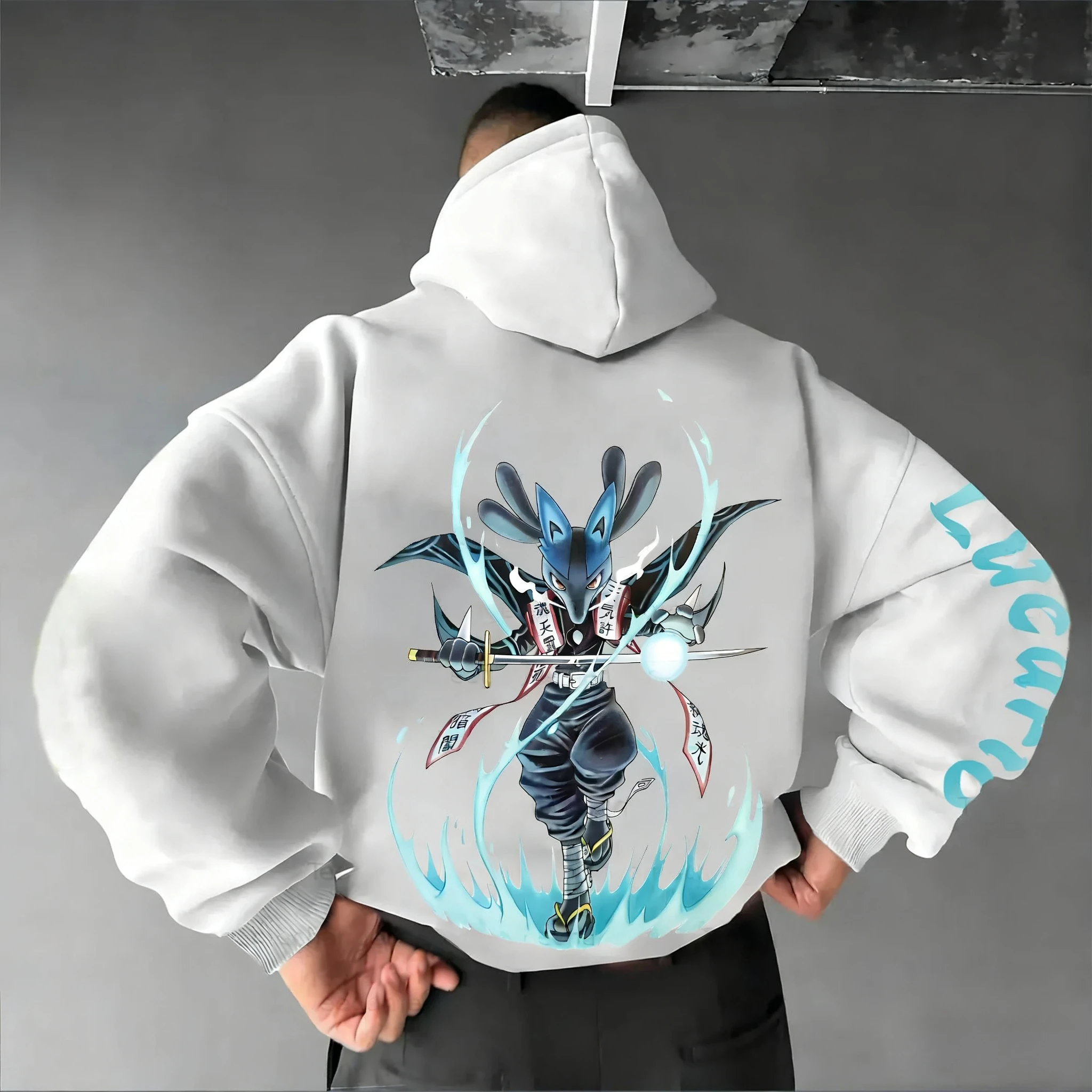 pokemon-anime-lucario-impresso-grande-moletom-2025-masculino-e-feminino-outono-inverno-novo-harajuku-y2k-casual-solto-pai-crianca-topo