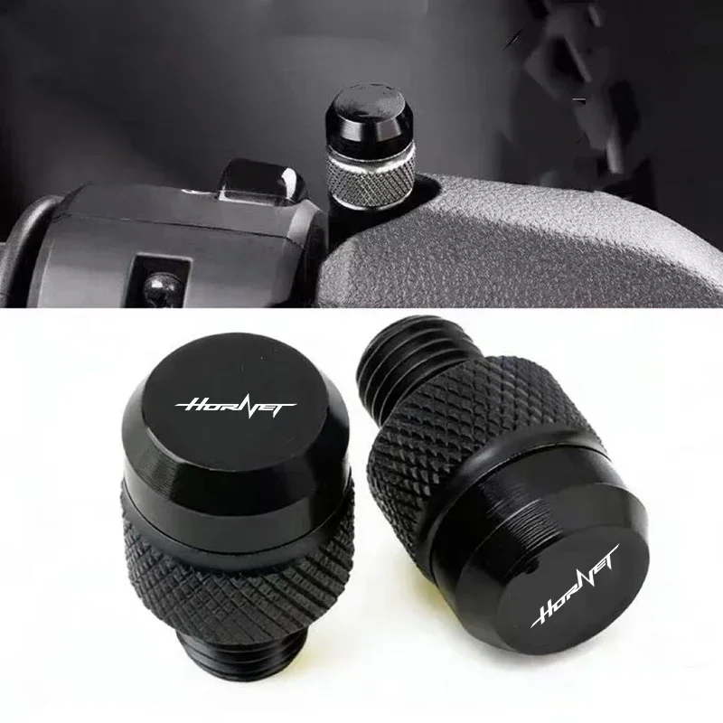 Motorcycle Mirrors Hole Plug Screws Caps Mirror Hole Cover For HONDA Hornet CB599 CB600F CB600 Goldwing gl1800 Hornet 600