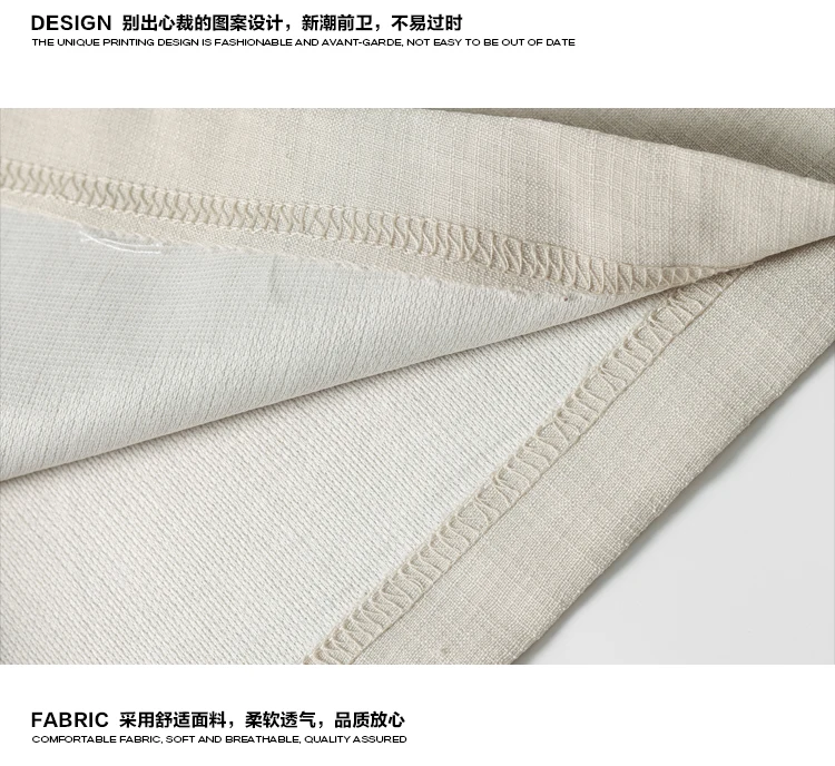 Atmungsaktives Herrenhemd mit genähten Nähten, langen Ärmeln, Stehkragen, halbem Knopfverschluss, Oversize-Passform, für verschiedene Anlässe geeignet. – Detail 10