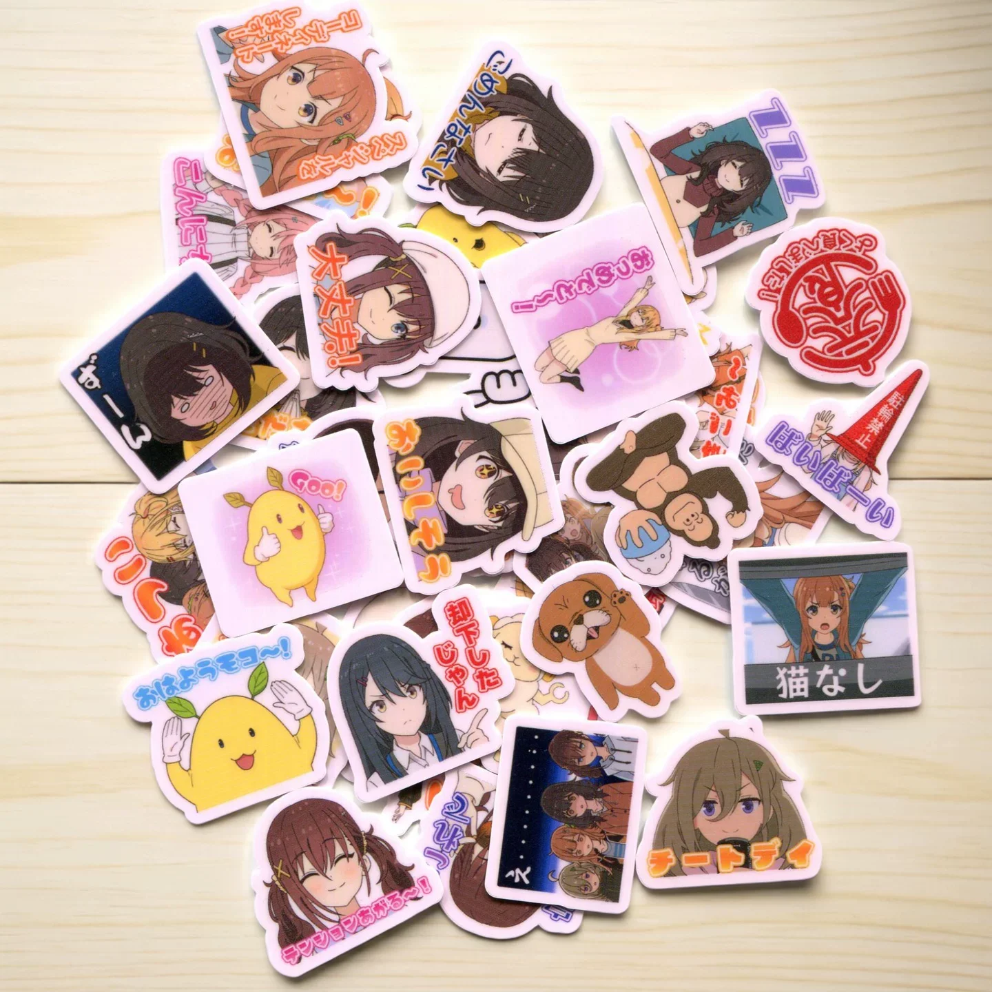40pcs/pack FOOD FOR THE SOUL 2-3cm waterproof diy sticker