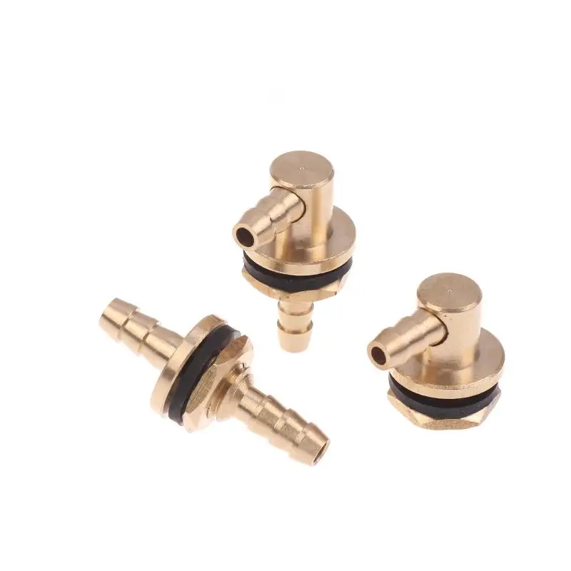 Hot Sale Copper Oil Fuel Nipple Inlet Outlet Oil Nozzle Filler For RC Model Tank DIY Accessories