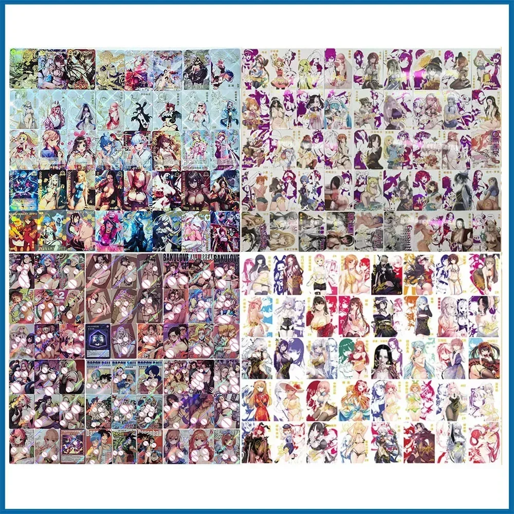 Card Set Anime Goddess Story DIY ACG Boys Game Toys Collectible Cards Christmas Birthday Gift Kafka Makima Kurumi Kitagawa Marin