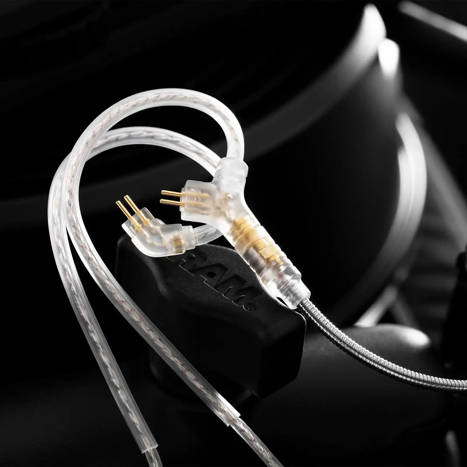 Kinera Celest Wyvern Pro 10Mm LCP Earphone Driver Dinamis Diafragma Kristal Cair dengan Mikrofon Boom Dapat Dilepas Headset IEM