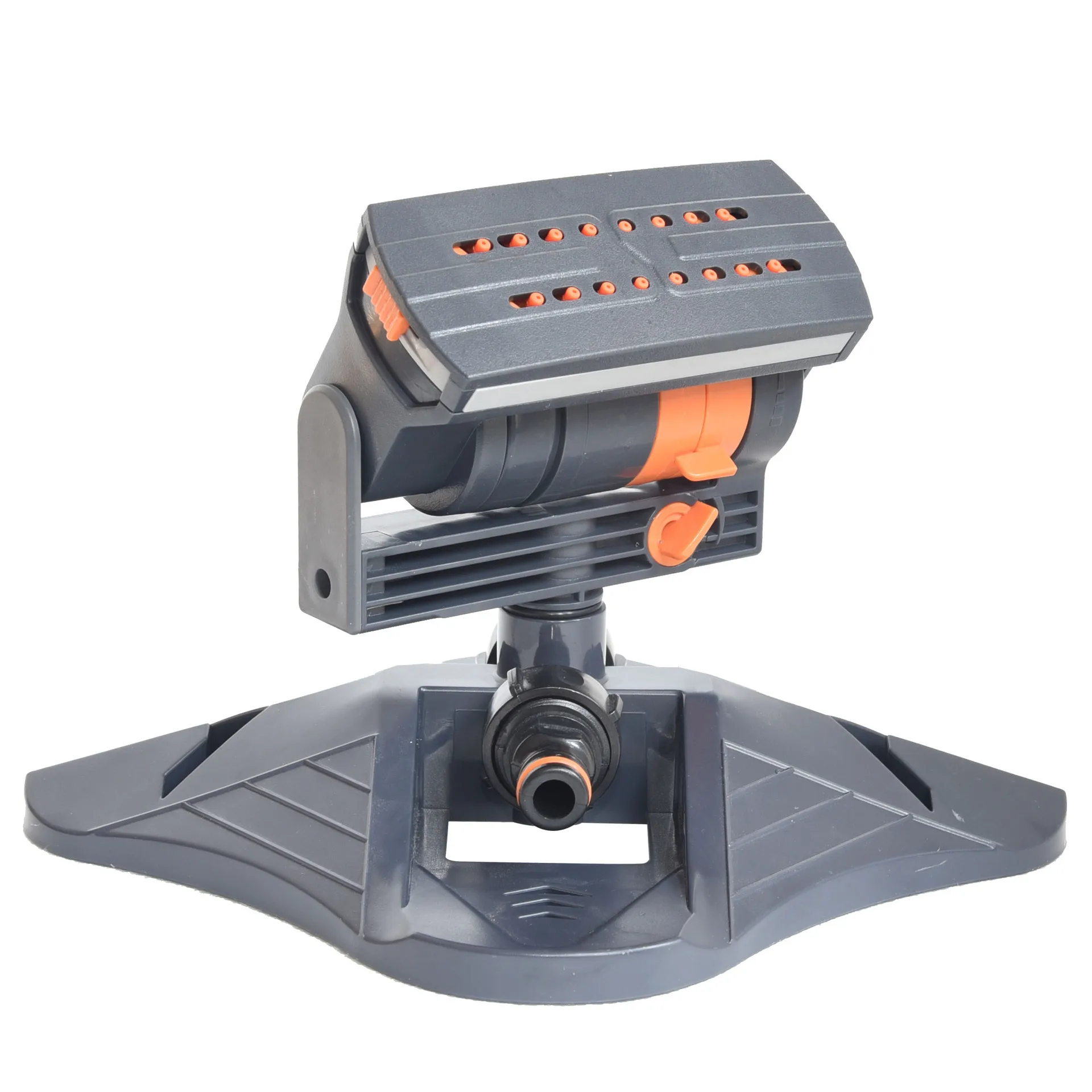 

Automatic Swing Turret Sprinkler - Plastic Garden Watering Tool for Lawn, Field & Courtyard Irrigation