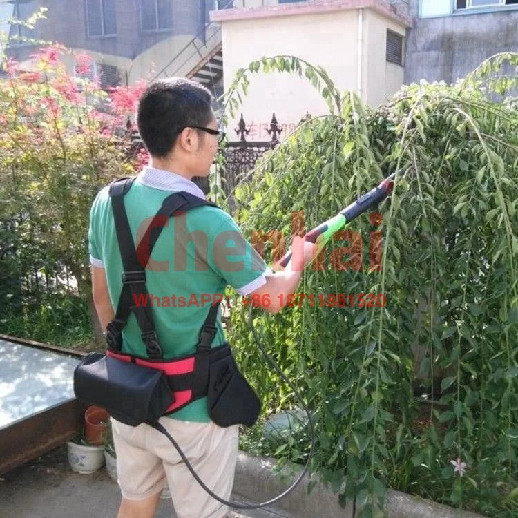 Long pole electric pruner shears high branch electric trimming tools