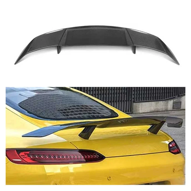 

GT GTS GTC C190 Carbon Fiber Car Parts Rear Trunk Spoiler Wing for Mercedes Benz GT GTS GTC C190 Ver2