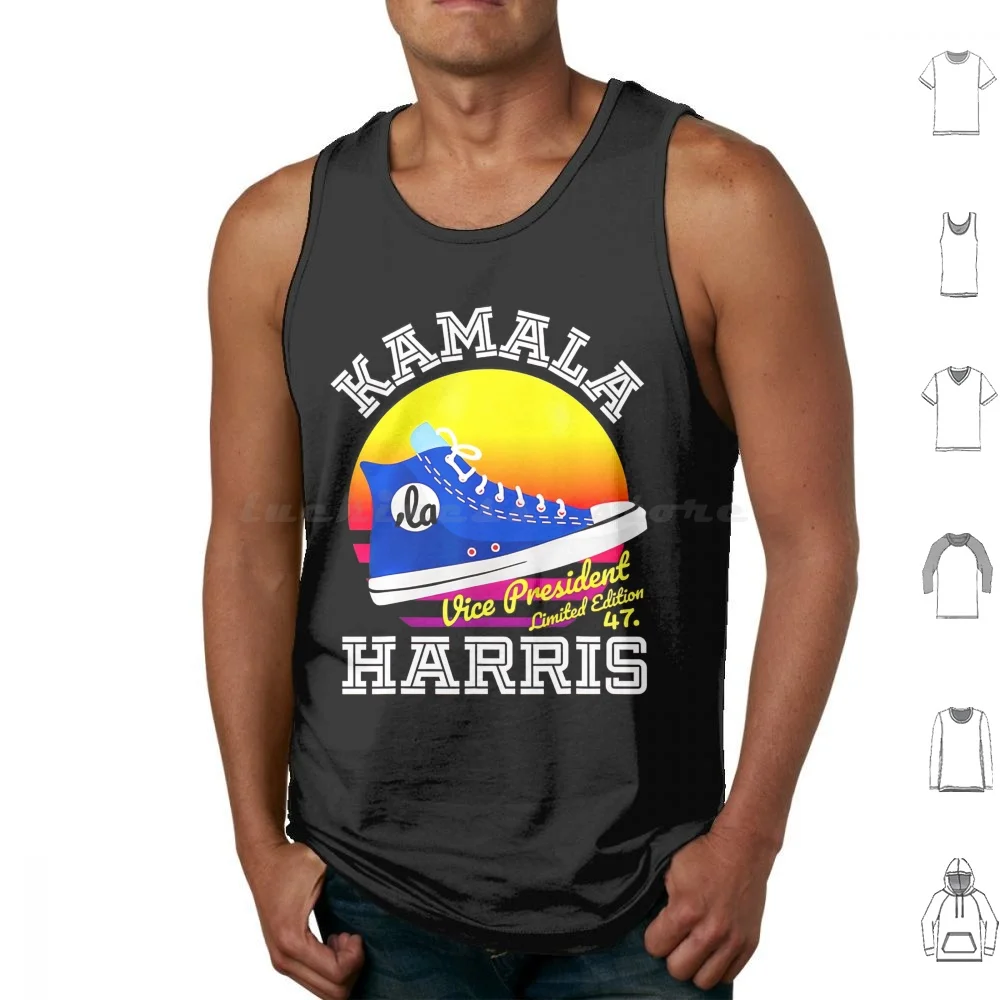 Chucks And Pearls Tank Tops Print Cotton Chucks And Pearls Chucks Kamala Harris Pearls Chuck Pearl Pearls And
