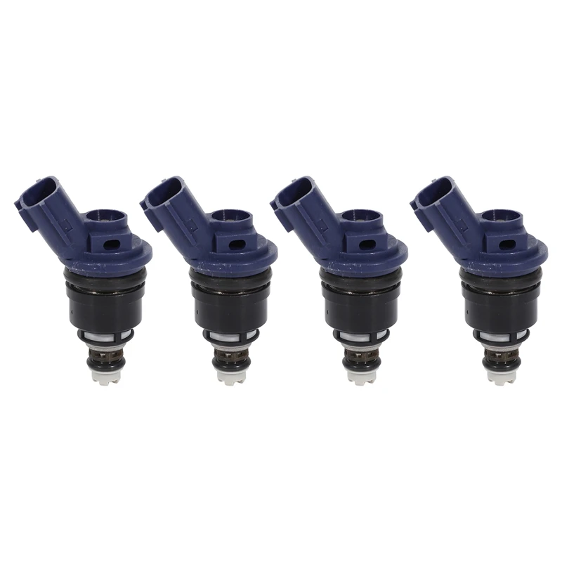 4Pcs 375Cc Fuel Injector 16600-67U00 16600-67U01 For Nissan 240SX Silvia KA24DE S13 14 SR20DET