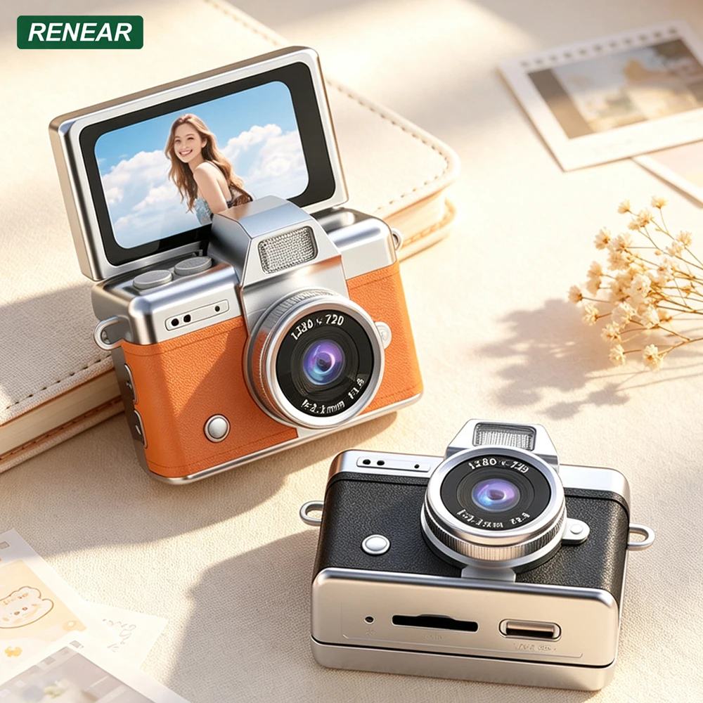 Travel Video Accessories - Draagbare mini digitale camera Retro Flip
