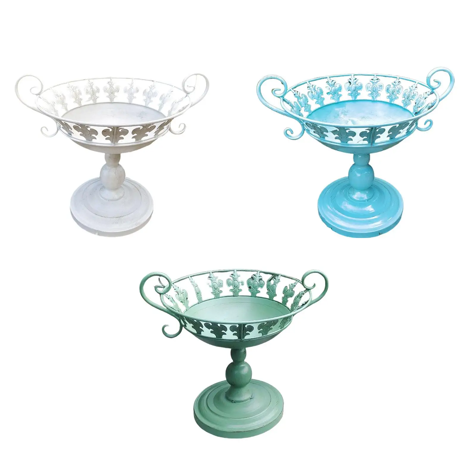 

Metal Planter Stand Potted Holder Rack Home Decoration Flower Pot Holder Plant Display Rack for Balcony Indoor Outdoor Garden