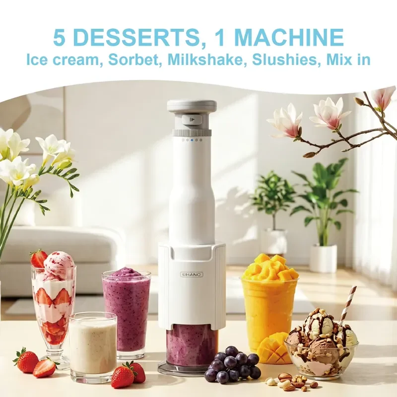 Heavy Ice Cream Maker Portable Machine for Outdoor Use Customized logo Ice Cream Maker