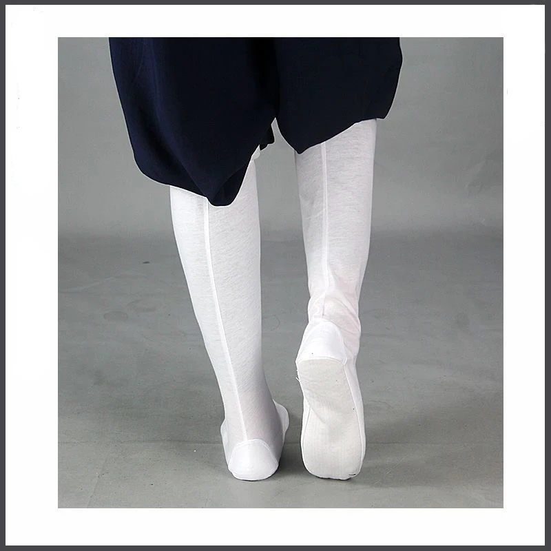 White Cotton Shaolin Monk Wudang Taoist Kung fu Socks Tai chi Martial arts Taekwondo Karate Footwear