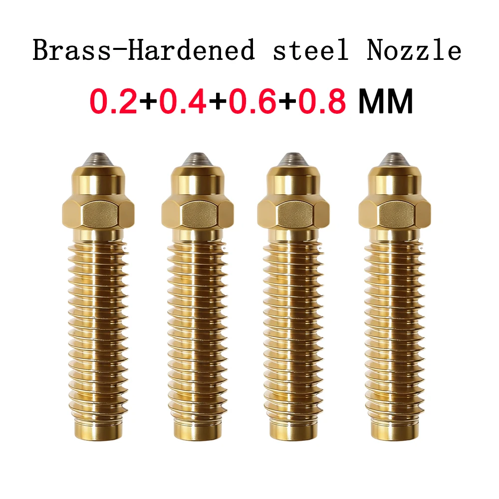 Upgrade Elegoo CC2 Hotend 0,2/0,4/0,6/0,8mm Montiertes Extruder-Hotend-Kit für Elegoo Centauri Carbon 2 Hot End / Centauri Nozzle