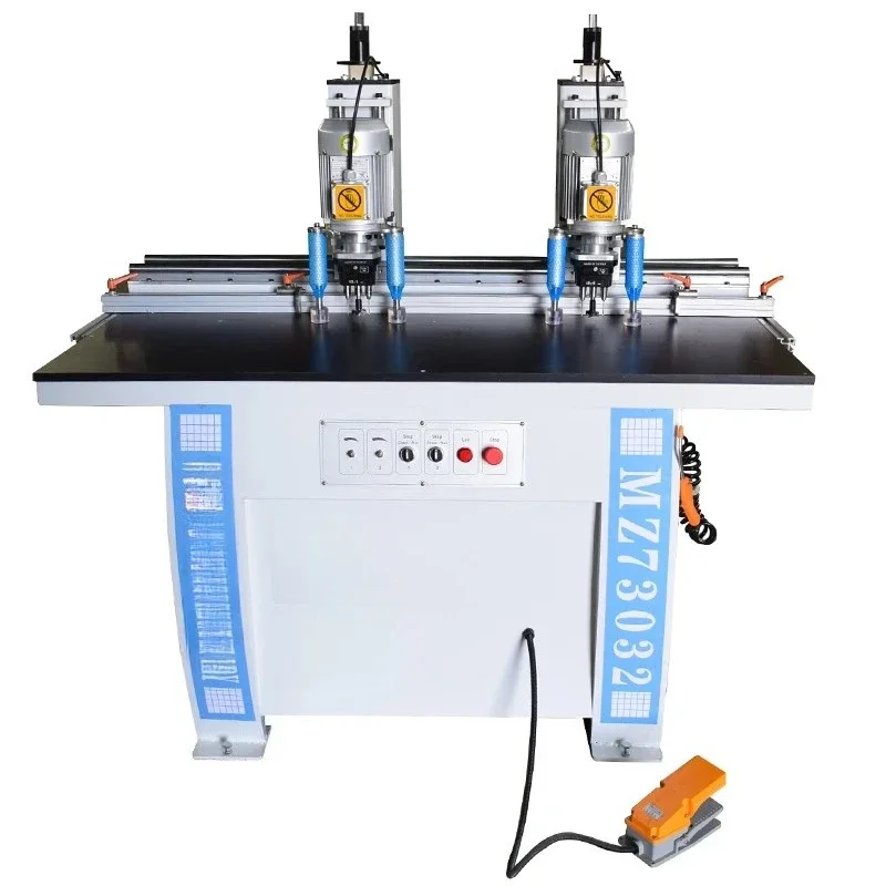 

Factory Produced Woodworking Two Heads Vertical Hinge Hole Drilling Machine Boring Machine
