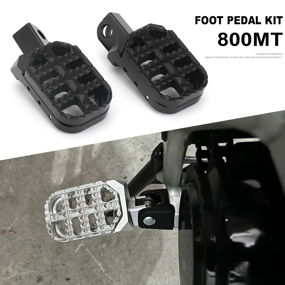 For CFMOTO 800MT 800mt CF MOTO 800 MT 800 mt New Motorcycle Accessories CNC Front Footrest Adjustable Extend Foot Pegs Foot Rest