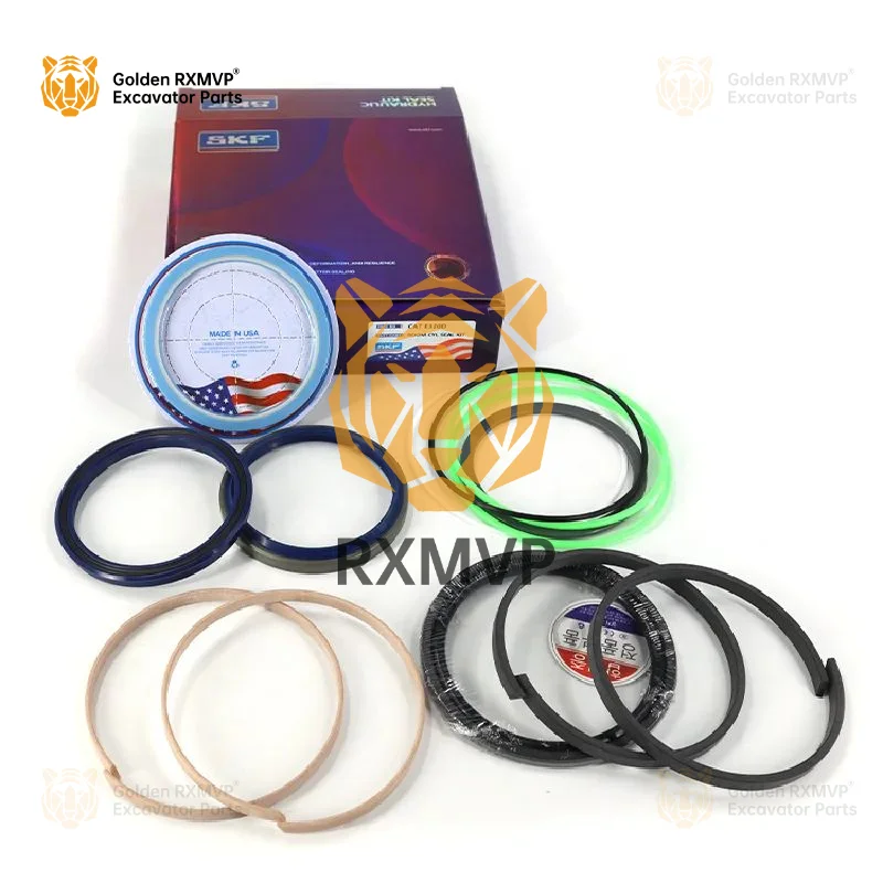 For Caterpillar Excavator Boom Hydraulic Cylinder Repair Seal Kit Cat320d Arm Stamp Kits