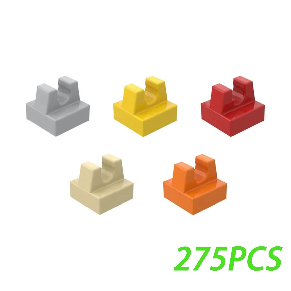 

Building Blocks MOC 15712/12825 1x1 Top Clamp Plate Compatible Bricks 50g with 275PCS DIY Assmble Particle Kid Toy Gifts