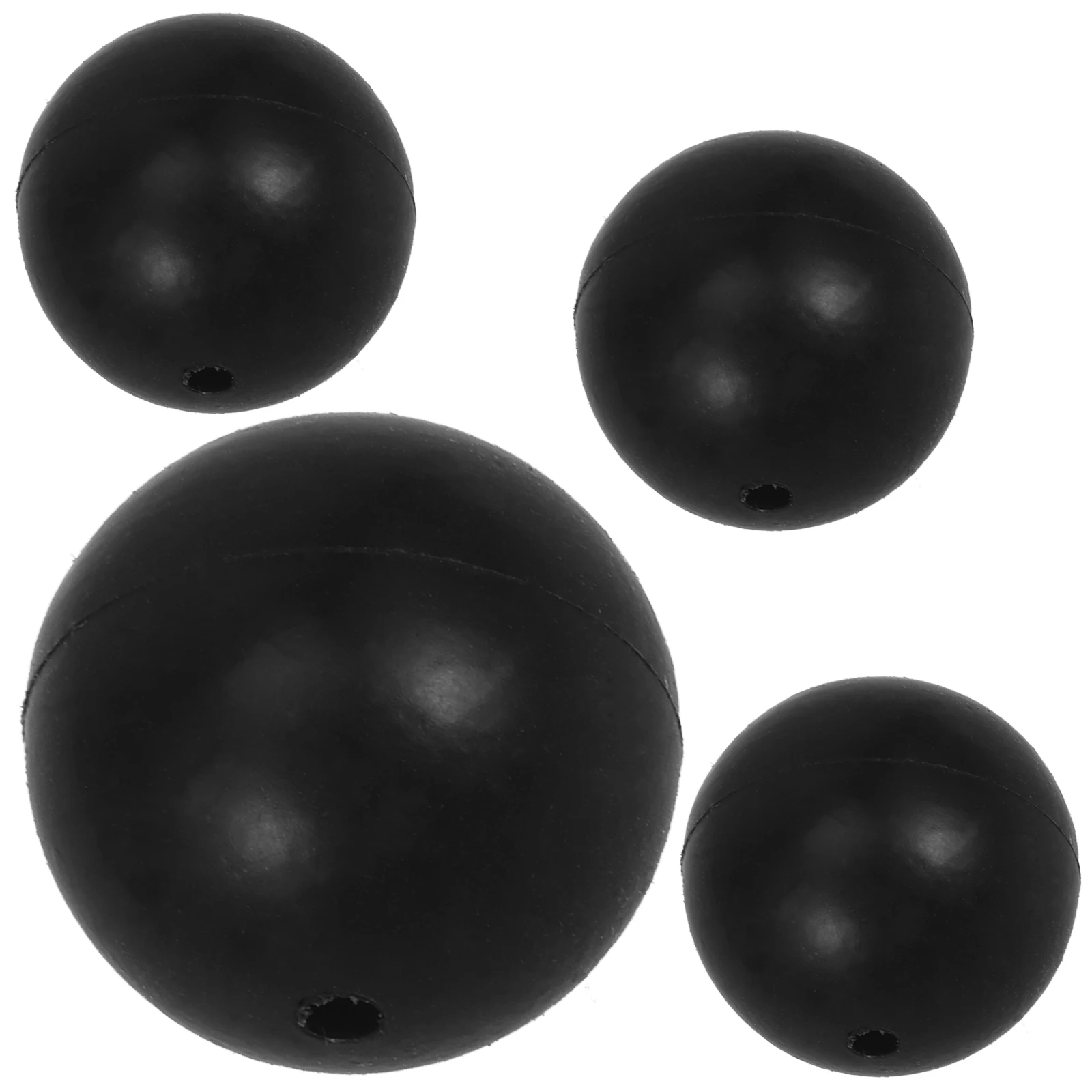 

4pcs Rubber Head Drumsticks Black Replacement Heads for Percussion Mallets Drum Beater Music Accessories Safe Durable Beginner