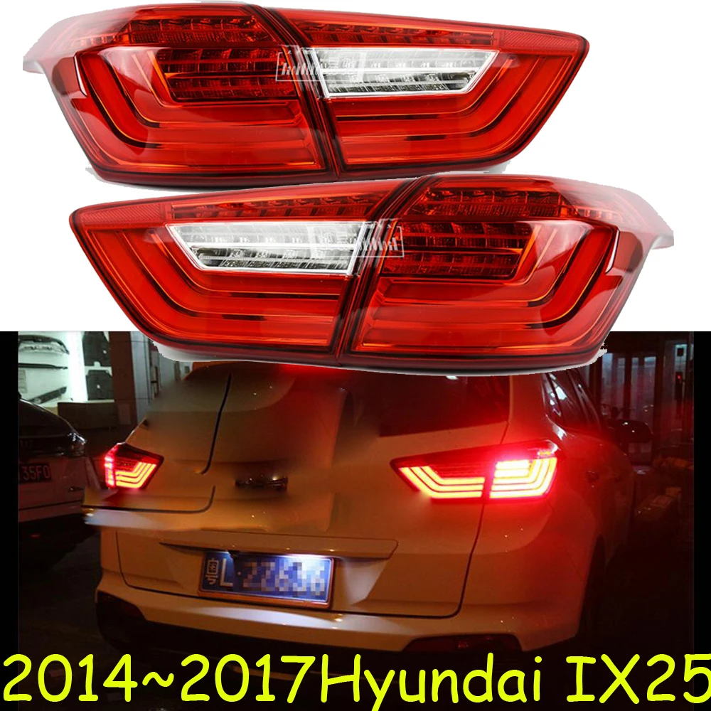 car bumper tail light for Hyundai IX25 Creta taillight LED Reflector 2014~2016y car accessories Taillamp auto fog lamp