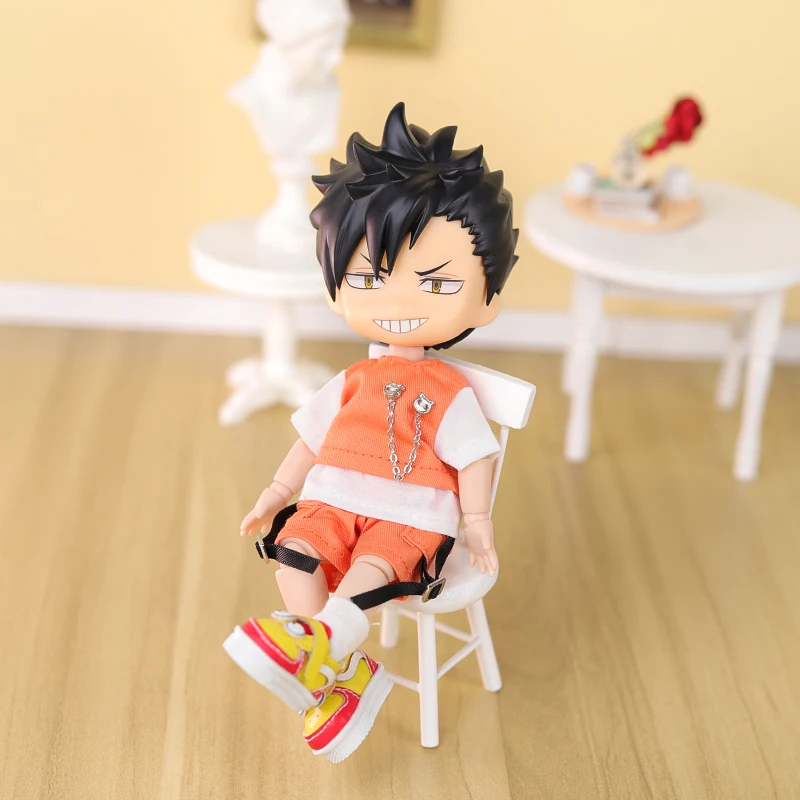 Accesorios para bebés OB11, conjunto de cadena de ortografía de Color, muñecas bonitas de tendencia, juguetes de Anime geniales, accesorios para muñecas humanoides 1/12