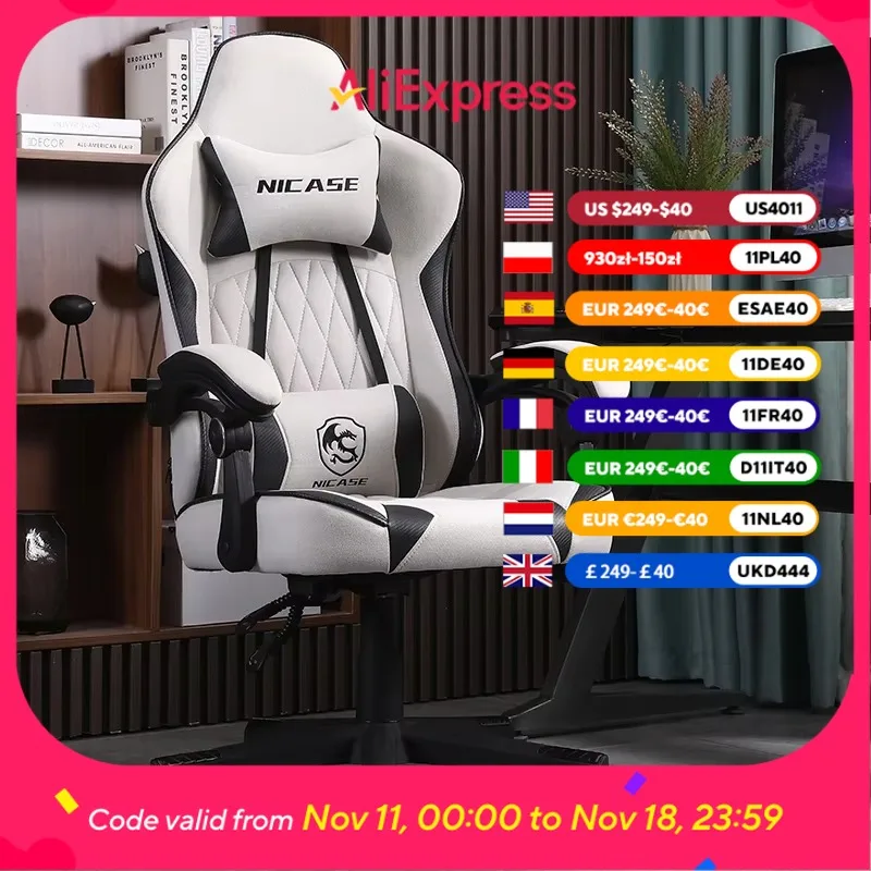 

Adjustable Luxury Gaming Chair Back Support High Back Office Chair Designer Modern Cadeiras De Escritorio Office Furniture