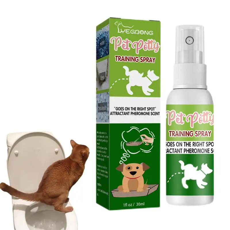 Cat Dog Potty Training Spray Indoor Outdoor Pet Toilet Inducer Training Attractive Scent Helps Puppies For Toilet Pet Supplies