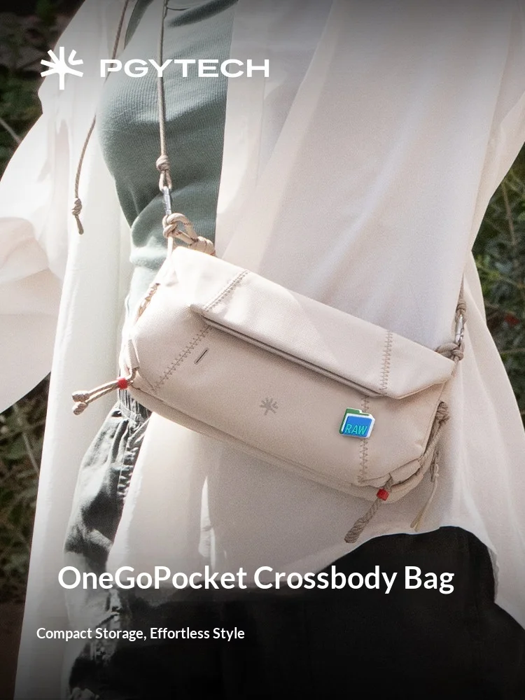 PGYTECH OneGo Pocket Sling Suitable for DJI Pocket 3 Storage Bag Camera Bag Sports Camera Storage Packet Crossbody Package