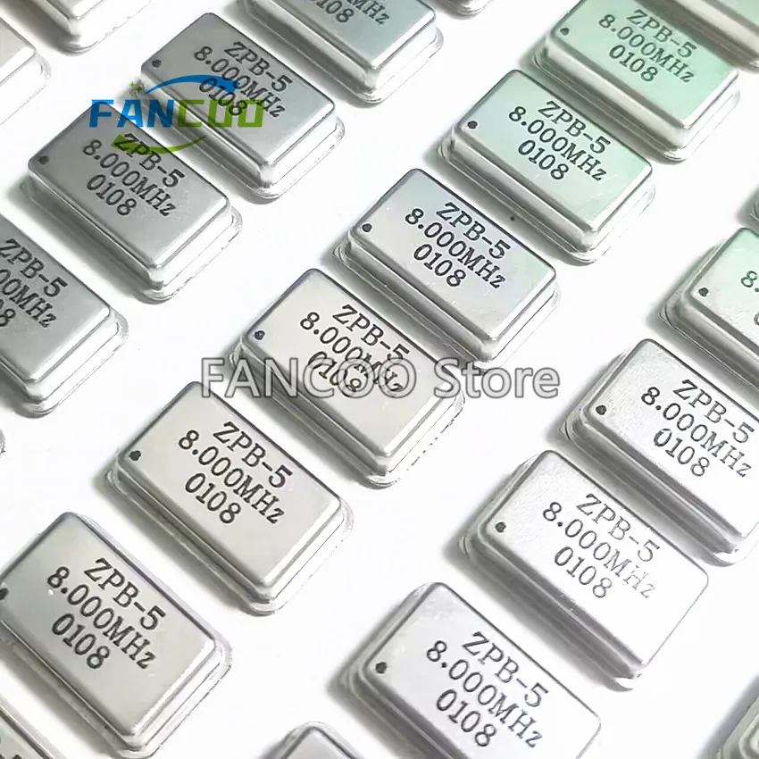 5pcs 8M 8.000M 8MHZ 8.000MHZ Crystal Oscillator Active OSC DIP-4 Rectangle Full Size 3.3V 5V