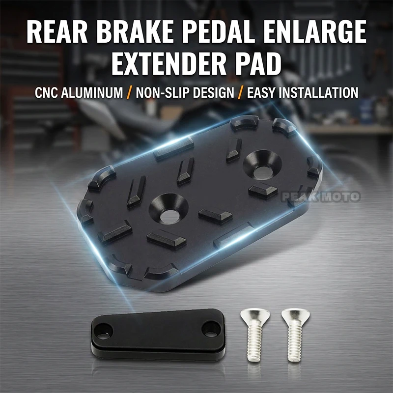 For Honda CB500X CB400X CB400F 500F CB300R CB250R CB150R NX400 NX500 Rear Foot Brake Lever Pedal Extension Pad Enlarge Extender
